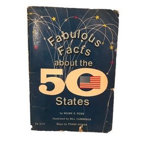 3 For $10….Vintage 1970’s - Fabulous Facts About The 50 States